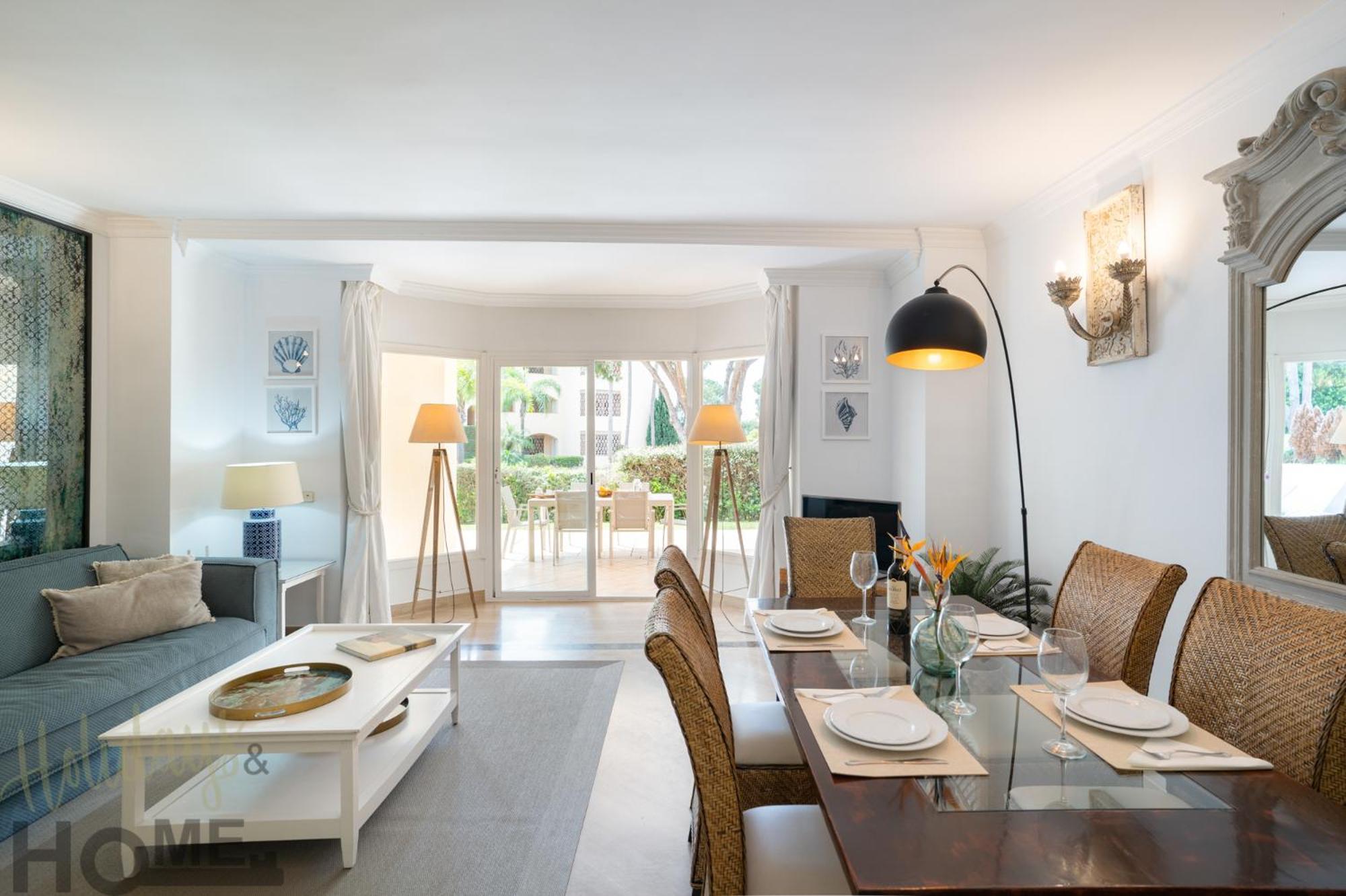 Hacienda Playa Elviria 300 M Playa,Jardin , 2 Hab ,Marbella Apartment Bagian luar foto
