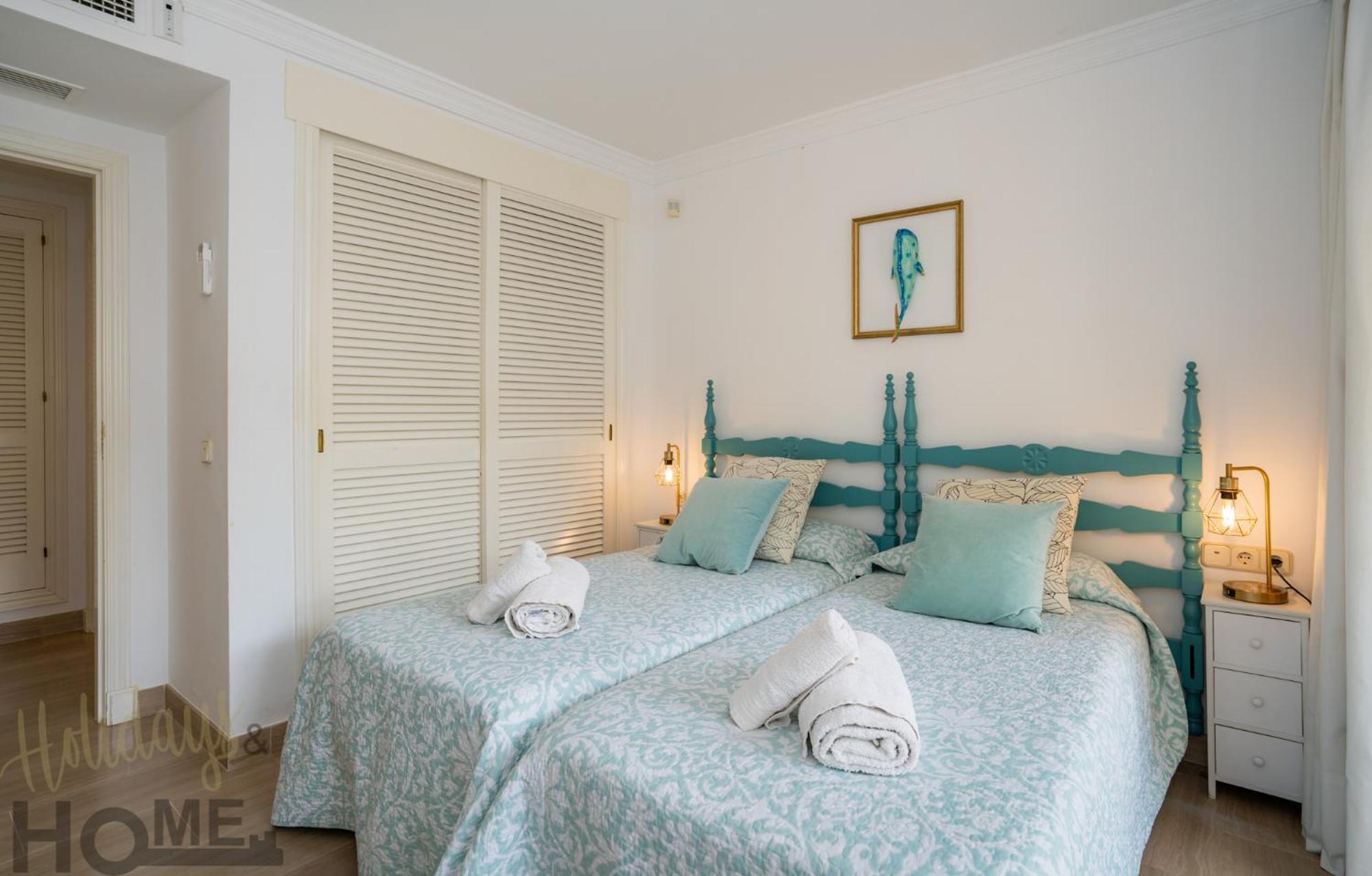 Hacienda Playa Elviria 300 M Playa,Jardin , 2 Hab ,Marbella Apartment Bagian luar foto
