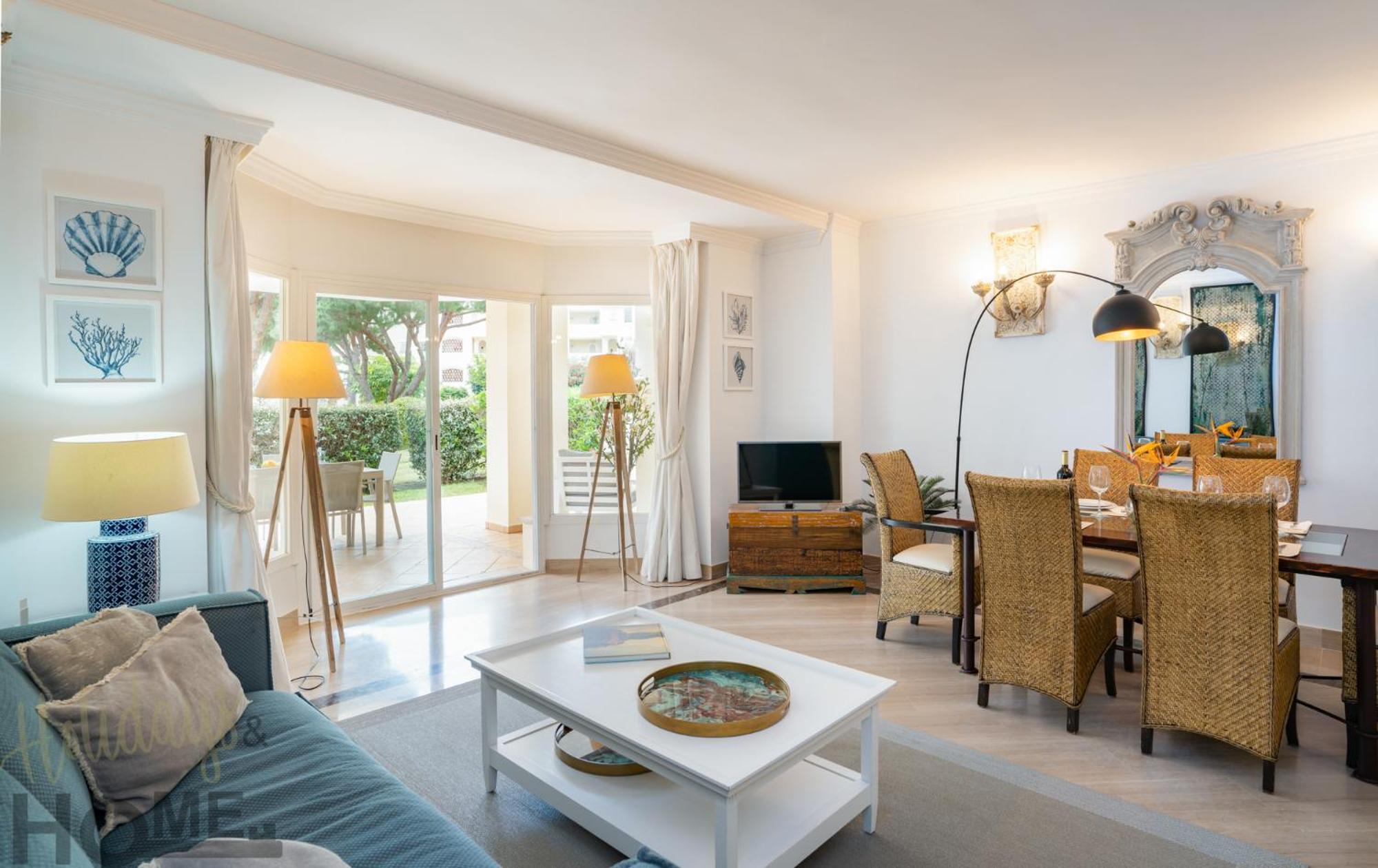 Hacienda Playa Elviria 300 M Playa,Jardin , 2 Hab ,Marbella Apartment Bagian luar foto