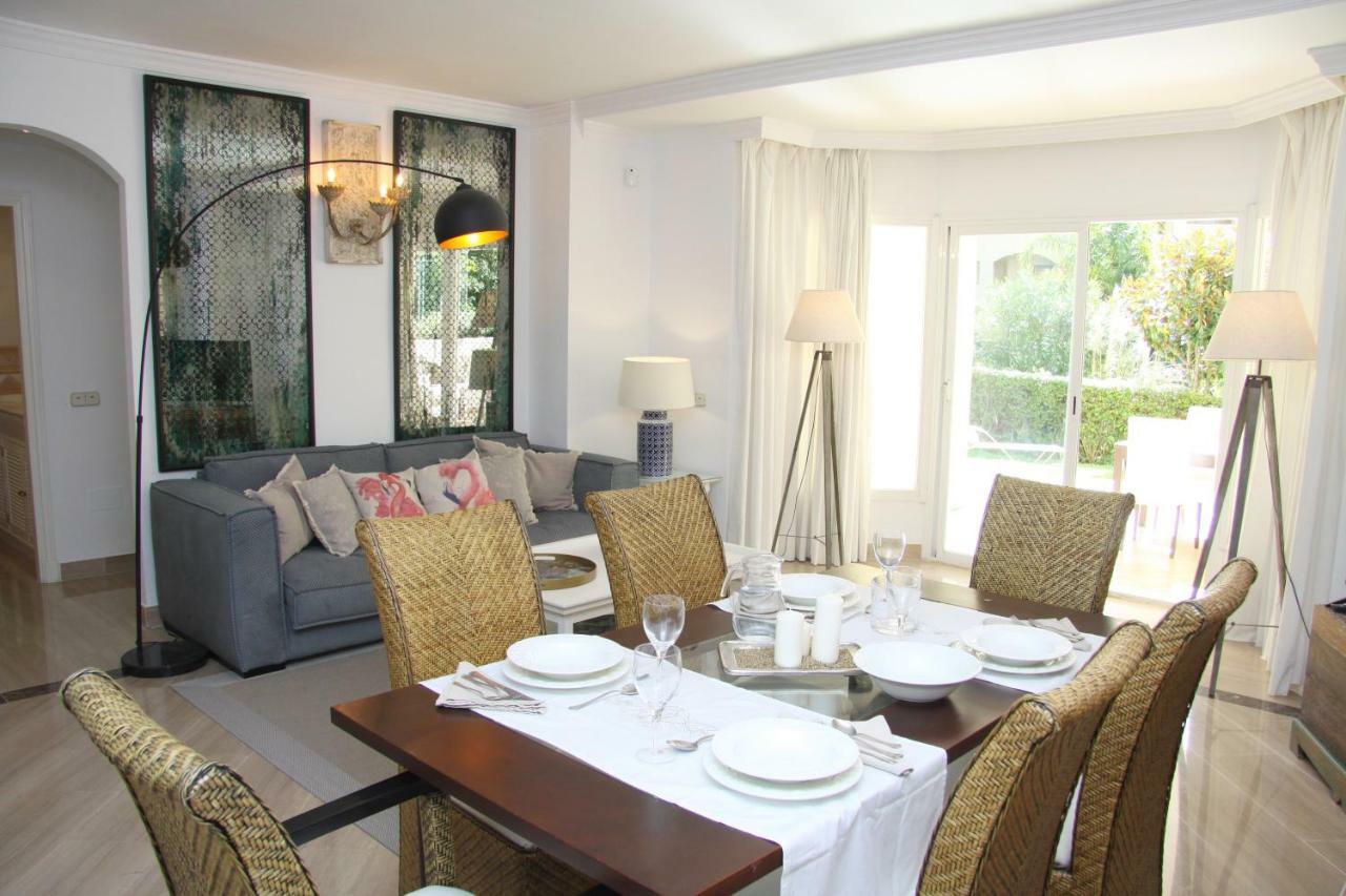 Hacienda Playa Elviria 300 M Playa,Jardin , 2 Hab ,Marbella Apartment Bagian luar foto