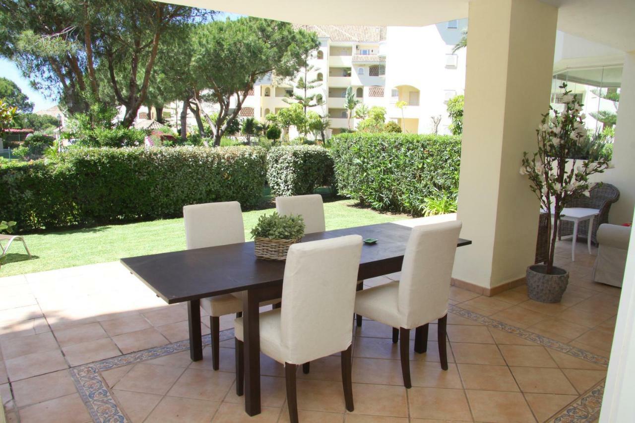 Hacienda Playa Elviria 300 M Playa,Jardin , 2 Hab ,Marbella Apartment Bagian luar foto