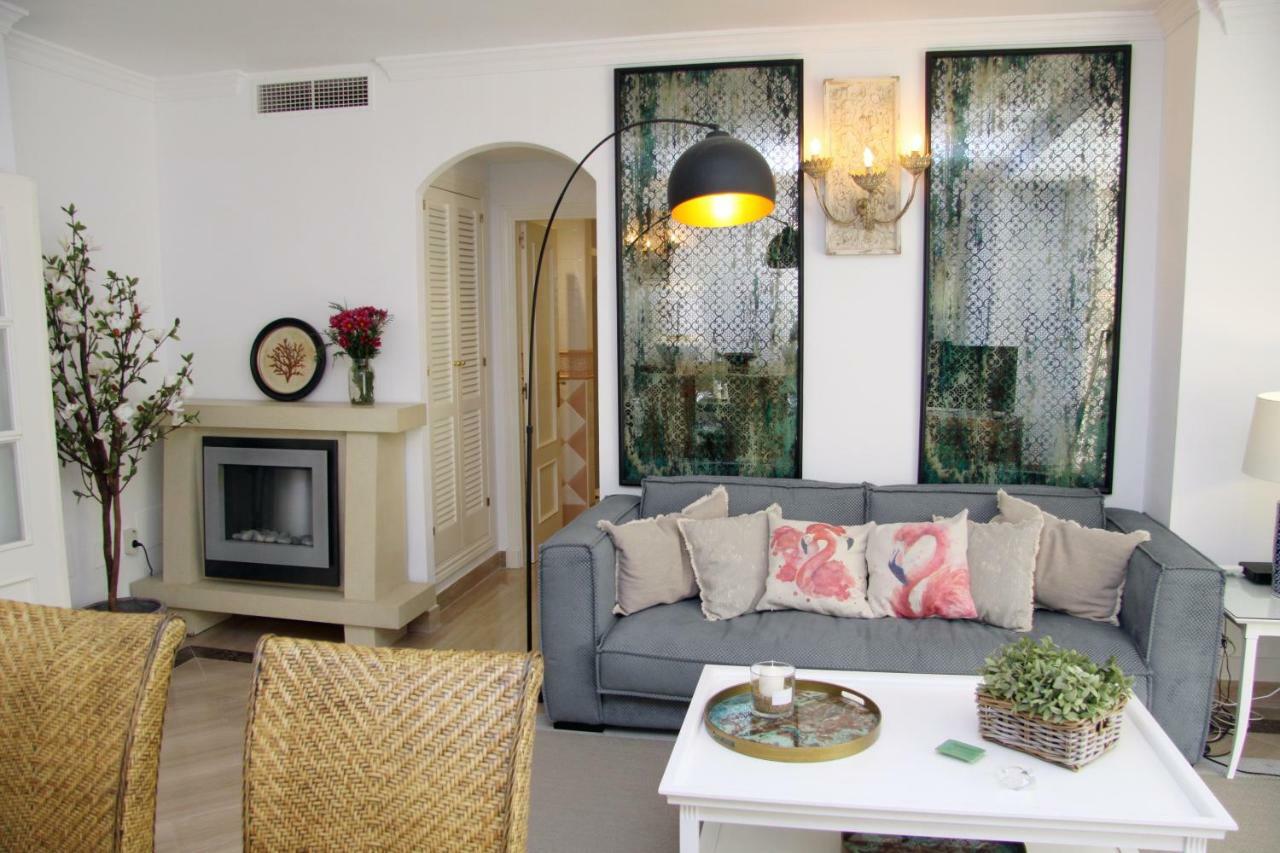 Hacienda Playa Elviria 300 M Playa,Jardin , 2 Hab ,Marbella Apartment Bagian luar foto