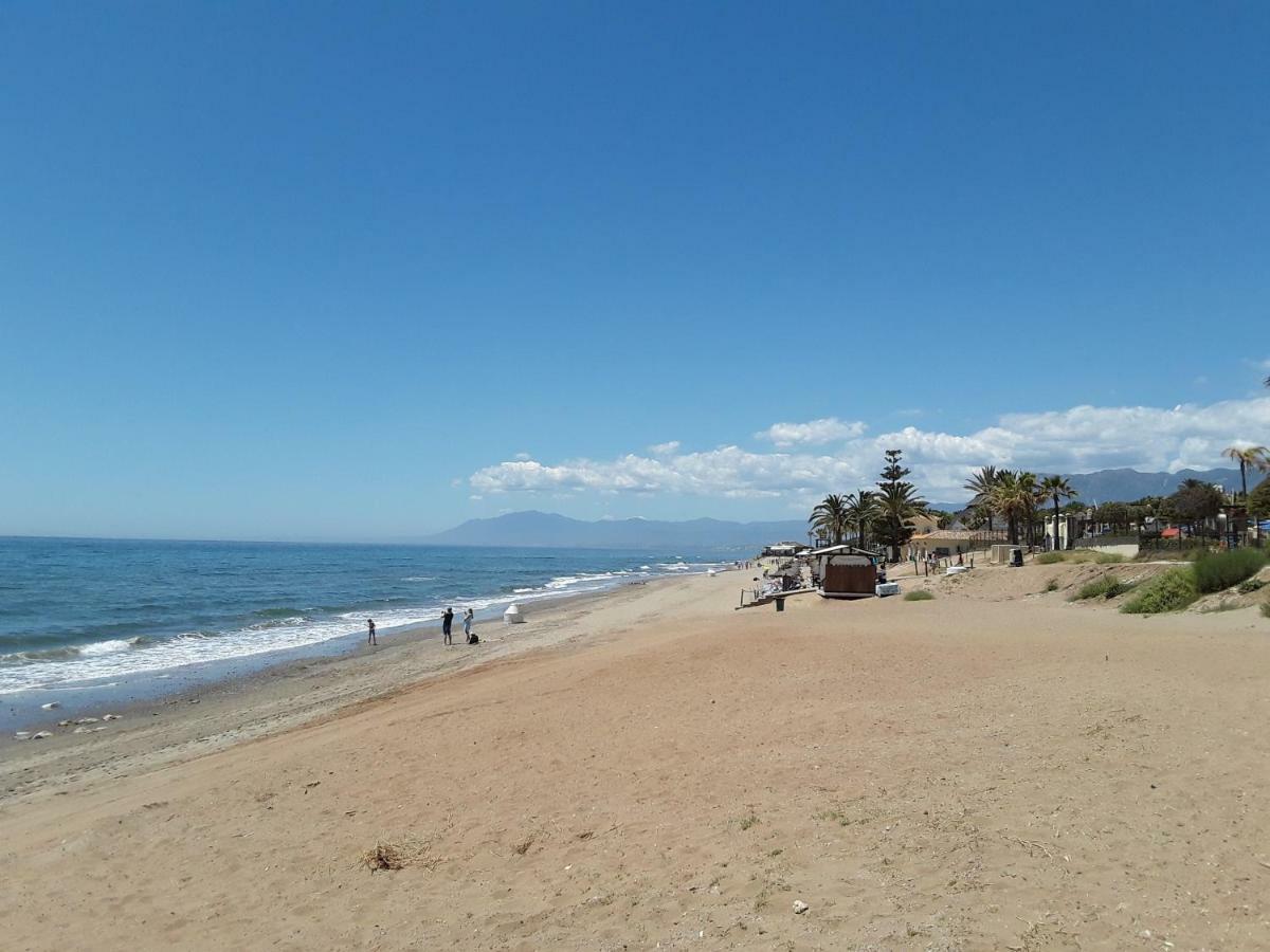 Hacienda Playa Elviria 300 M Playa,Jardin , 2 Hab ,Marbella Apartment Bagian luar foto
